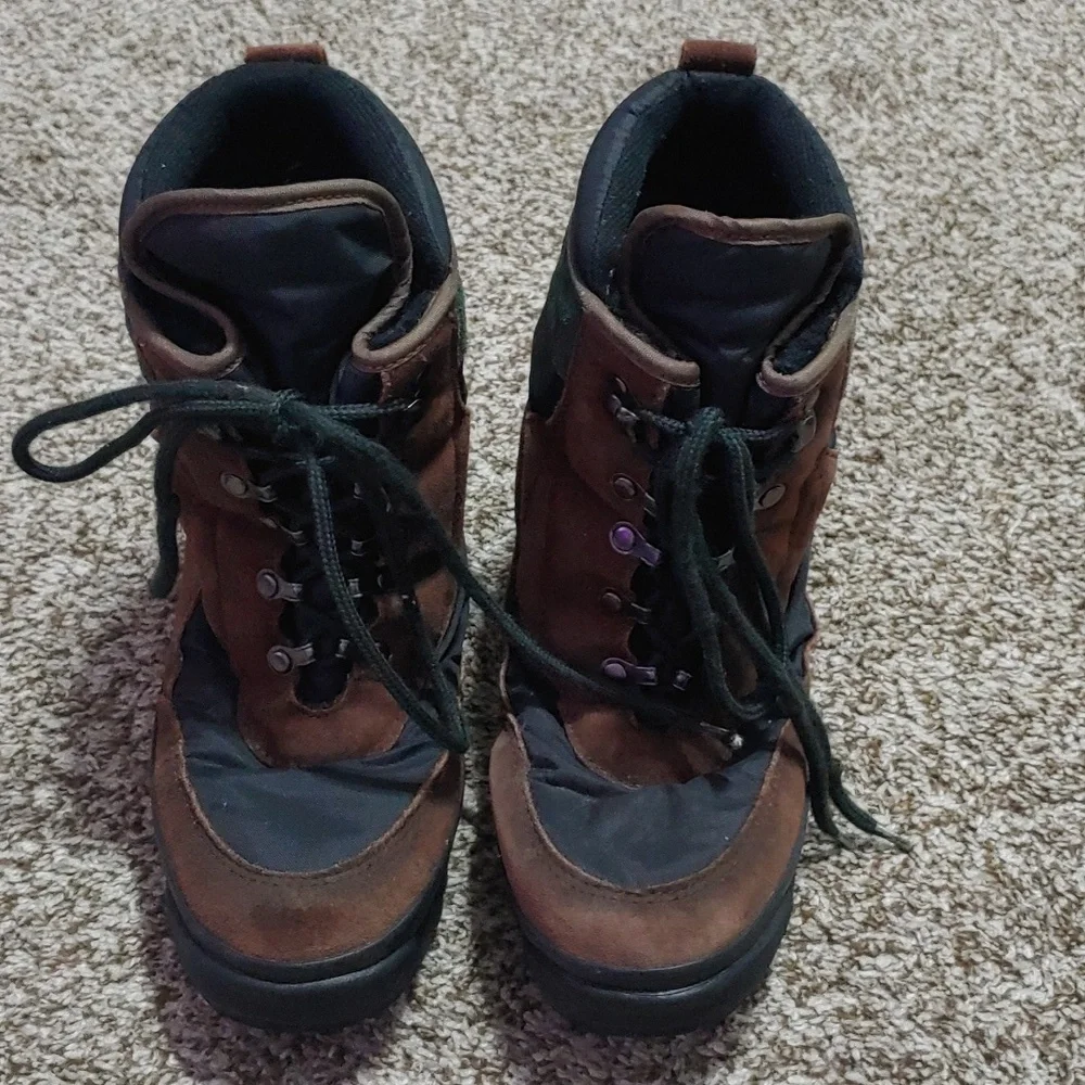 VTG L.L. Bean Kids Hiking Boots Thinsulate Insulation Size 7